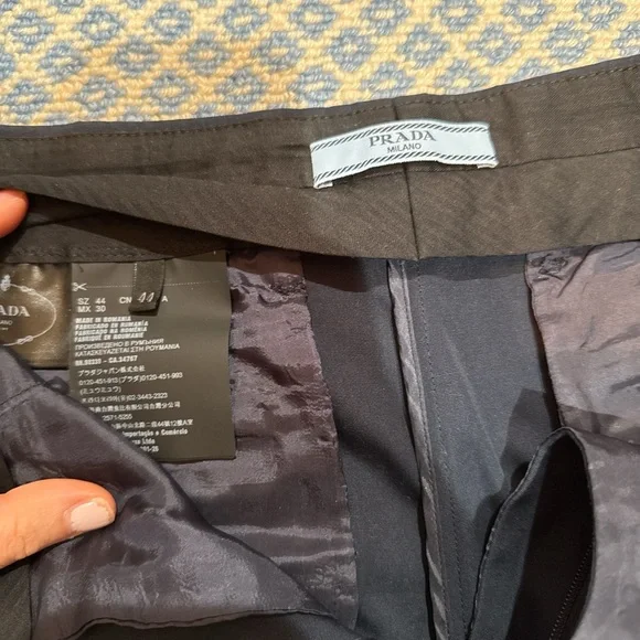 Women’s Navy Prada Pants